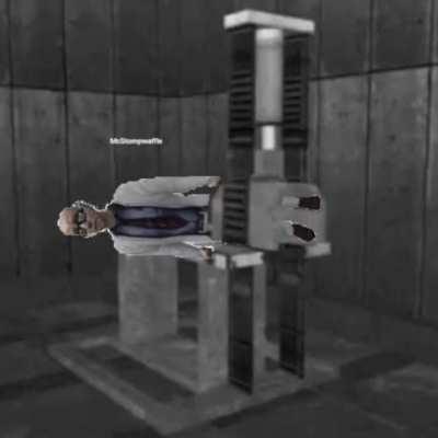 This is what happens down in the test chamberrr