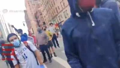 Inciting violence for the views.