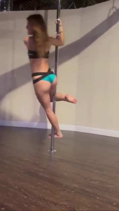 Working the pole part 2
