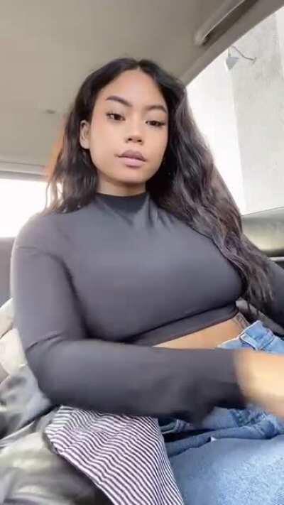 I hope no one sees my Blasian boobs😜😋