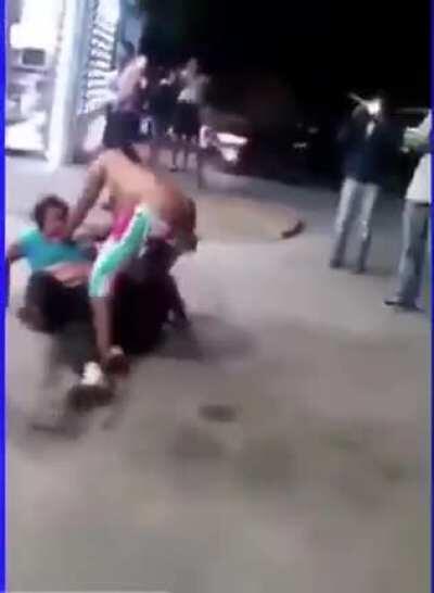 Trashy fight