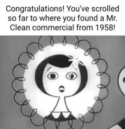 You have scrolled long enough