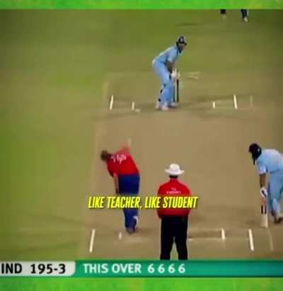 Like teacher, like student..!