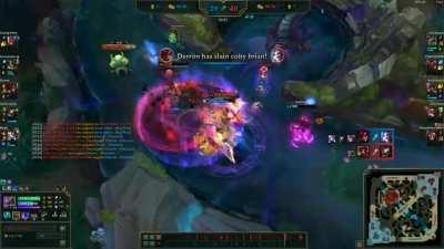 800 stack nasus vs turbo fed olaf + yuumi. neither has grievous wounds.