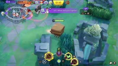 I wasn't sugar coating. From across the lane.