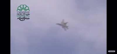 Does this count? Syrian rebels film themselves being shot by a MIG-29