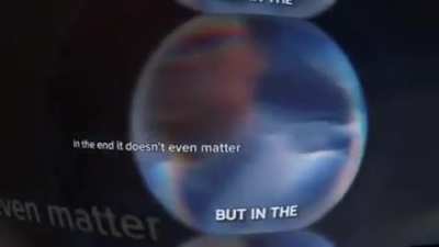 In the end but it's just Kleiner?