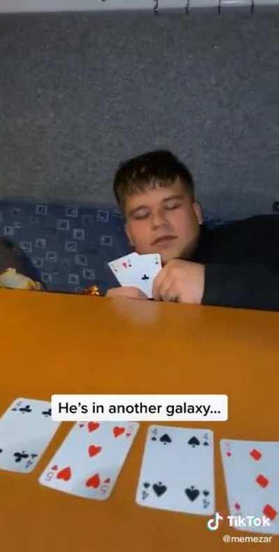 I think he's a bit confused