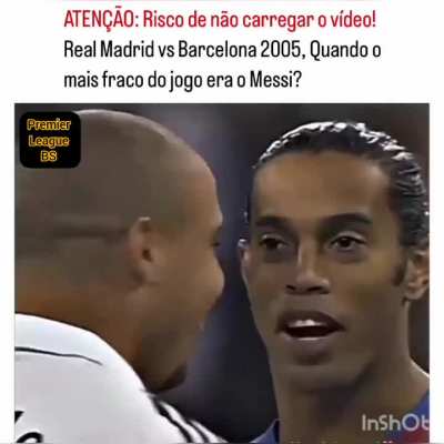 Quando o mais fraco do jogo era o Messi 