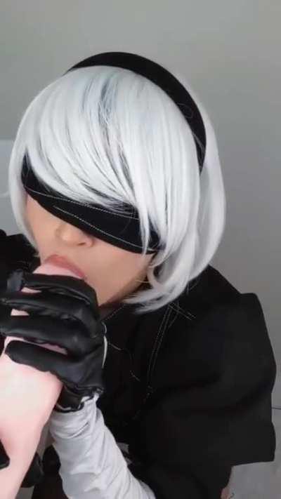 Guess you have a bit more than she can handle...2b by Sweethoneybunnyyy