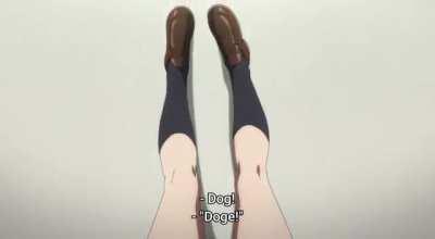 Cat, Dog, Handstand [Lycoris Recoil]