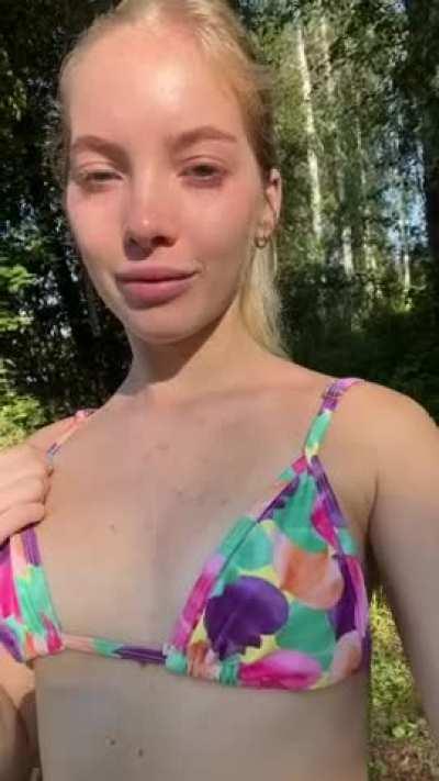 Hope you don’t mind to touch it