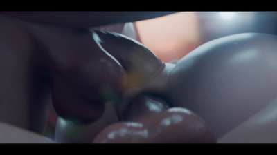 K/DA Ahri double penetration (gennariel)