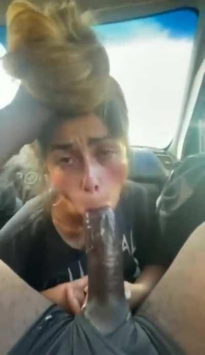 Sloppy head in the passenger seat