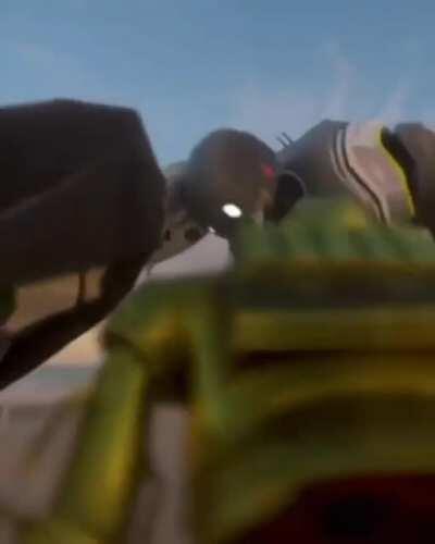 Droids dancing to Shake It