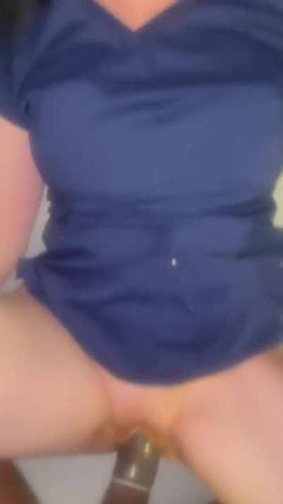 Since my bull and I work at the same hospital, my husband gets videos like this during his lunch break all the time