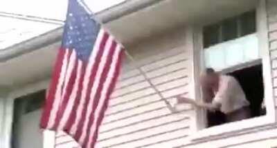 Of course, the US flag