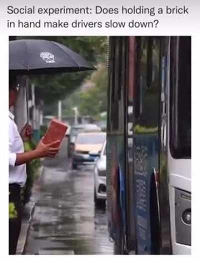 Will a brick solve the problem?