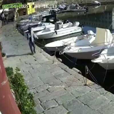 Kicked the wrong one