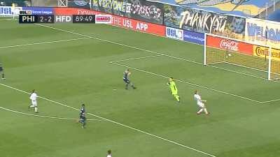 Hartford Athletic [3] - 2 Philadelphia Union II - Danny Berrera miracle goal 90'