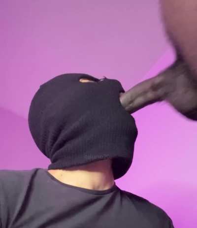 His gf sucks his BBC but I eat it down