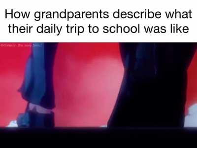 Grandparents really do be talking like that