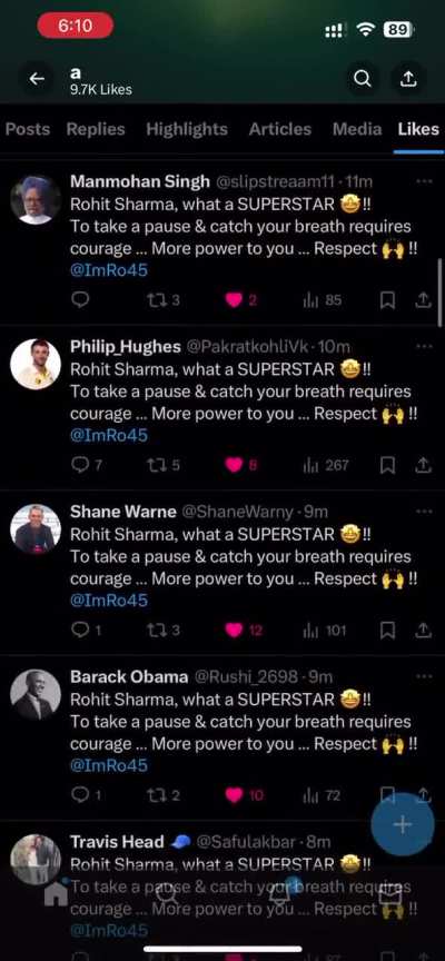 Cricket twitter is so crazy man 😭