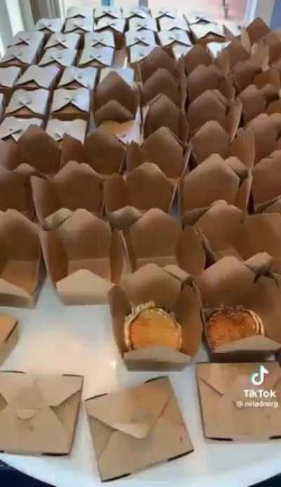 Chad gives food to homeless instead of wasting it like a bitch