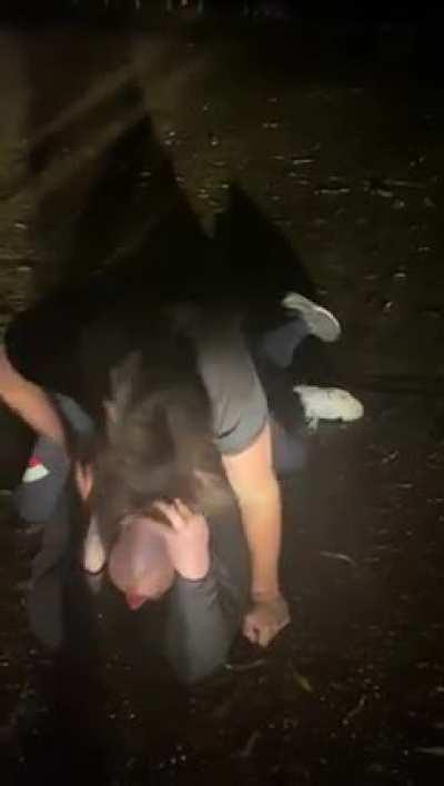 Suspected paedophile gets beaten