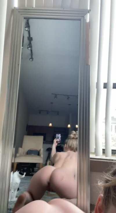 If I throw my ass around will you catch it?