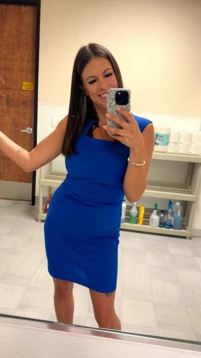 Office Attire before and after for u/No-Peak102