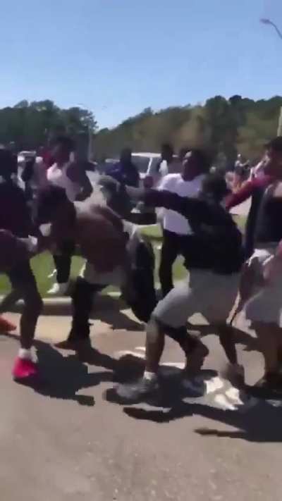 Man gets jumped by 10 people and still wins