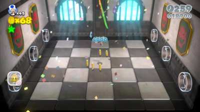 Mario 3d World Crashes on the level finishing screen