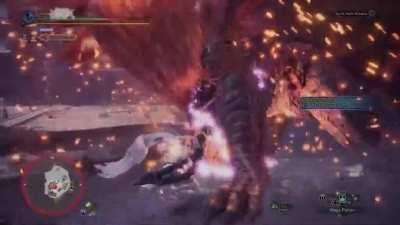 Avoiding Teostra blasts with spirit helm breaker felt so satisfying