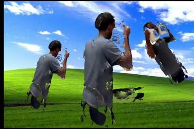 when the window X̷̡͇̤̠̥̖̻͍̹̀̾̉̀̀̐͐̊̈́̾̈̾P̴͔̦̖̪͉̔̄̾͐͘̚ screensaver H I T S