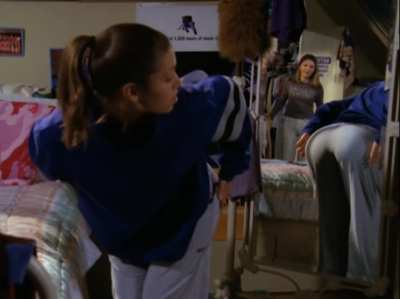 Jessica Biel checks out her own Booty