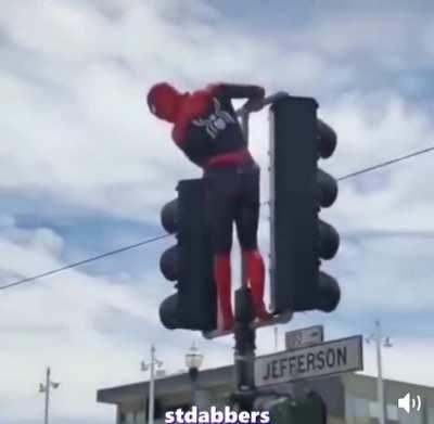 spider-man has a new side job