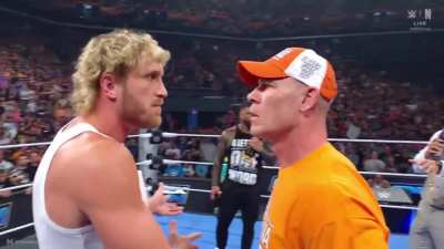 [Smackdown Spoilers] “What are you guys arguing about? Are you gonna go back there and polish his Peacemaker?”