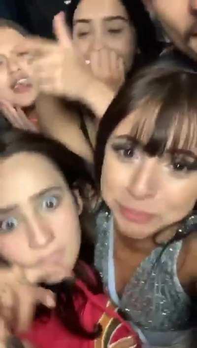 When you realise you're at the wrong party