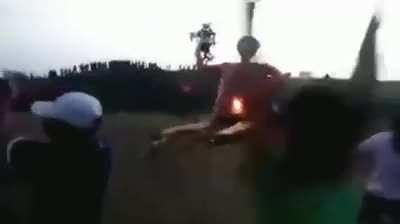 WCGW playing with fireworks