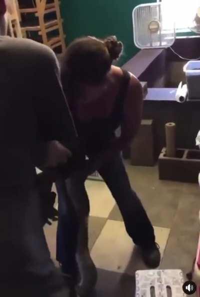 Snake attacks owner as she tries to take it out of cage 😳🐍