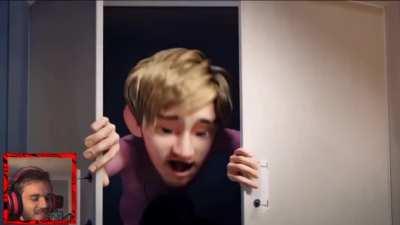 Pewds reaction almost made me cry. It was perfect.