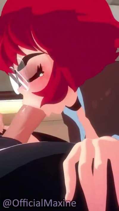 Maxine giving some on the bus