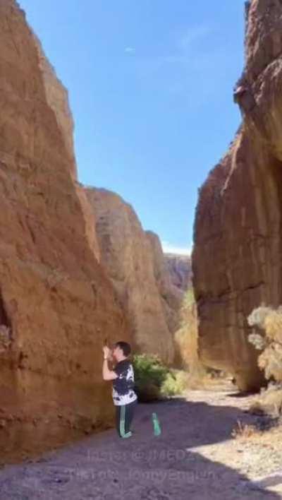 Oh no its the canyon clapper