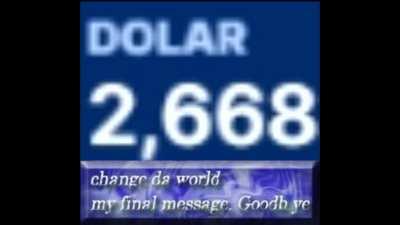 change da world my final message. Good b ye