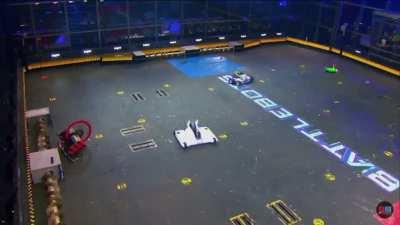It’d be cool if the hosts got into Battlebots and talked about it on the podcast