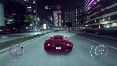 This game isn't without its flaws, but the night driving is unlike any other.