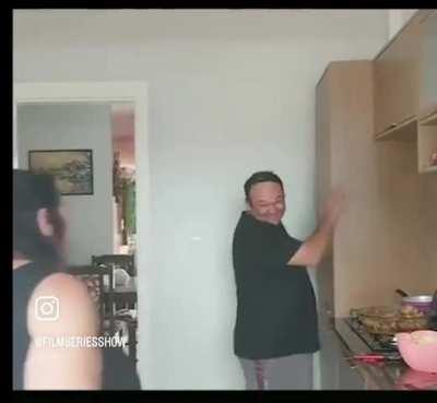 When your wife admires you too much