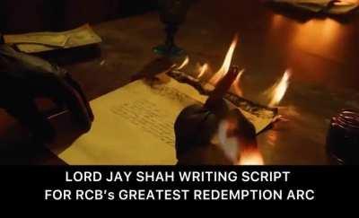 Behold, lord jay shah! 