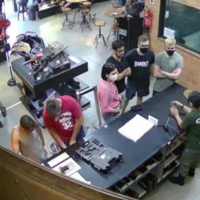 WCGW playing with a GUN!